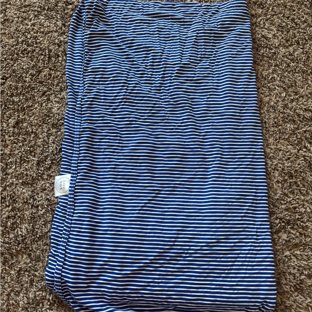 Lou Lou & Company Hudson Blue Swaddle